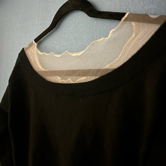 ASTR the label black sweater crop top - Picture 10 of 10